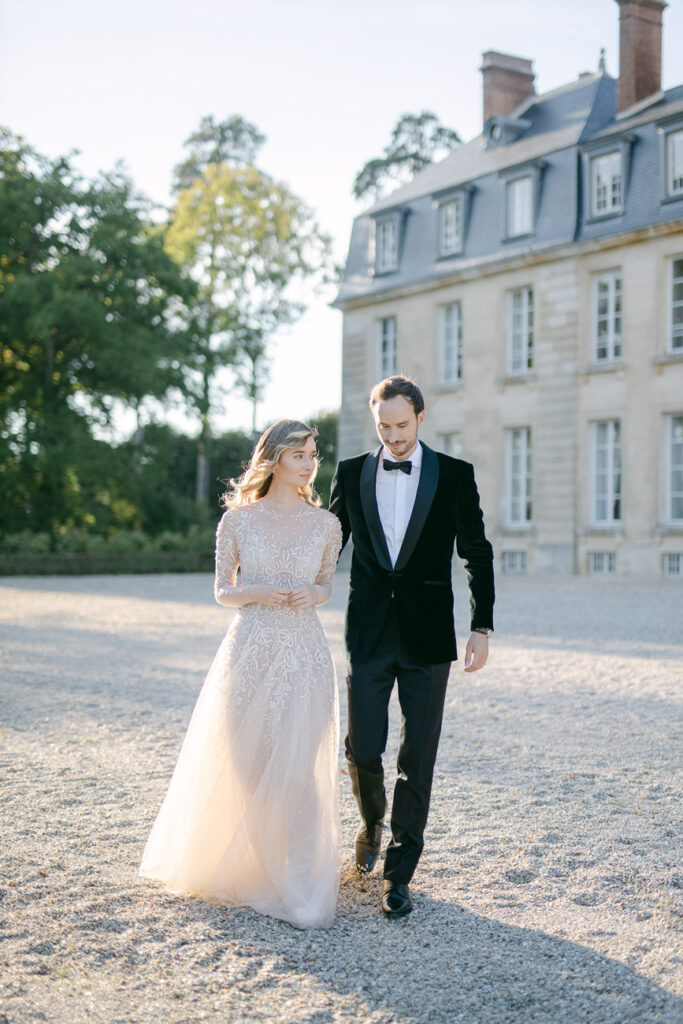 Wedding at chateau courtomer84 1